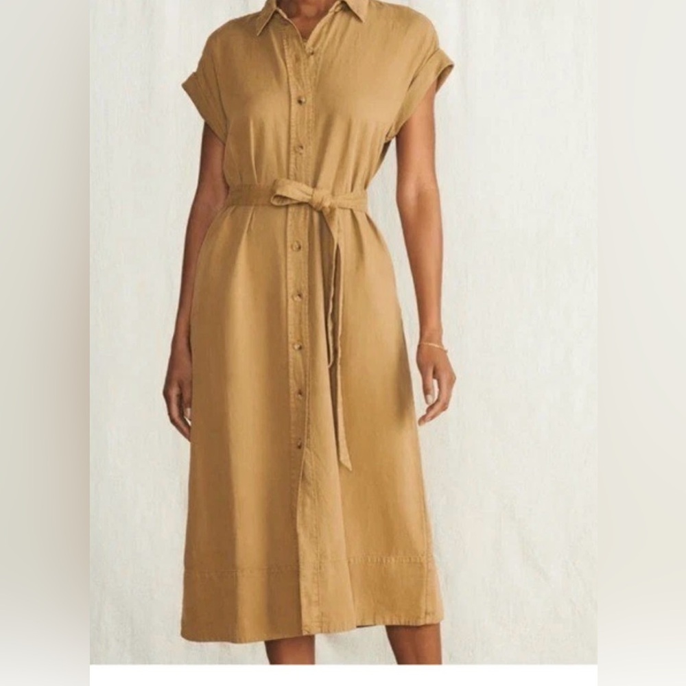 Faherty Arlie Shirt Dress